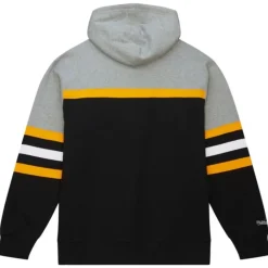 Apparel Mitchell & Ness Hoodies & Sweatshirts-Head Coach Hoodie Pittsburgh Penguins