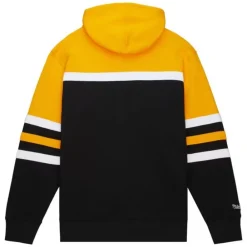 Apparel Mitchell & Ness Hoodies & Sweatshirts-Head Coach Hoodie Pittsburgh Steelers