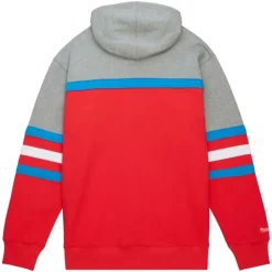 Apparel Mitchell & Ness Hoodies & Sweatshirts-Head Coach Hoodie Quebec Nordiques
