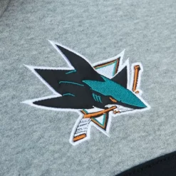 Apparel Mitchell & Ness Hoodies & Sweatshirts-Head Coach Hoodie San Jose Sharks