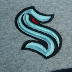 Apparel Mitchell & Ness Hoodies & Sweatshirts-Head Coach Hoodie Seattle Kraken