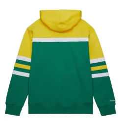 Apparel Mitchell & Ness Hoodies & Sweatshirts-Head Coach Hoodie Seattle Supersonics