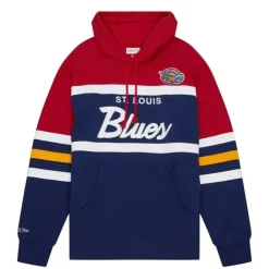 Apparel Mitchell & Ness Hoodies & Sweatshirts-Head Coach Hoodie St. Louis Blues