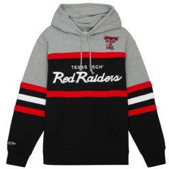 Apparel Mitchell & Ness Hoodies & Sweatshirts-Head Coach Hoodie Texas Tech University