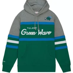 Apparel Mitchell & Ness Hoodies & Sweatshirts-Head Coach Hoodie Tulane University