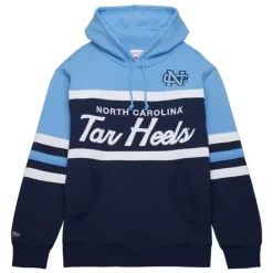 Apparel Mitchell & Ness Hoodies & Sweatshirts-Head Coach Hoodie University Of North Carolina