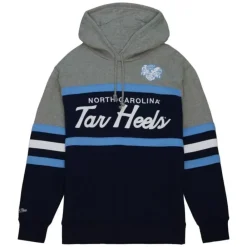 Apparel Mitchell & Ness Hoodies & Sweatshirts-Head Coach Hoodie University Of North Carolina