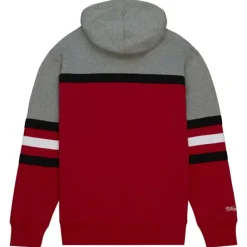Apparel Mitchell & Ness Hoodies & Sweatshirts-Head Coach Hoodie University Of Oklahoma