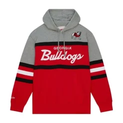 Apparel Mitchell & Ness Hoodies & Sweatshirts-Head Coach Hoodie University Of Georgia