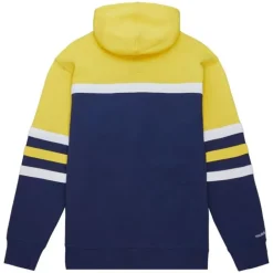 Apparel Mitchell & Ness Hoodies & Sweatshirts-Head Coach Hoodie University Of Michigan