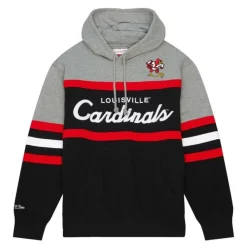 Apparel Mitchell & Ness Hoodies & Sweatshirts-Head Coach Hoodie University Of Louisville