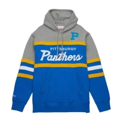 Apparel Mitchell & Ness Hoodies & Sweatshirts-Head Coach Hoodie University Of Pittsburgh