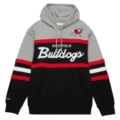 Apparel Mitchell & Ness Hoodies & Sweatshirts-Head Coach Hoodie University Of Georgia