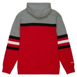 Apparel Mitchell & Ness Hoodies & Sweatshirts-Head Coach Hoodie University Of Wisconsin - Madison