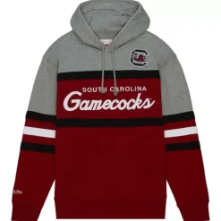 Apparel Mitchell & Ness Hoodies & Sweatshirts-Head Coach Hoodie University Of South Carolina