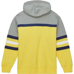 Apparel Mitchell & Ness Hoodies & Sweatshirts-Head Coach Hoodie University Of Michigan