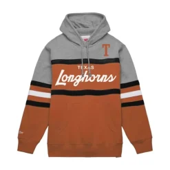 Apparel Mitchell & Ness Hoodies & Sweatshirts-Head Coach Hoodie University Of Texas At Austin