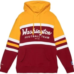 Apparel Mitchell & Ness Hoodies & Sweatshirts-Head Coach Hoodie Washington Football Team