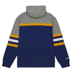 Apparel Mitchell & Ness Hoodies & Sweatshirts-Head Coach Hoodie West Virginia University