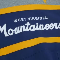 Apparel Mitchell & Ness Hoodies & Sweatshirts-Head Coach Hoodie West Virginia University