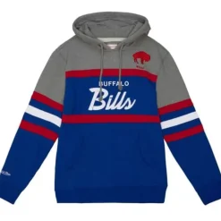 Apparel Mitchell & Ness Hoodies & Sweatshirts-Headcoach Hoody Buffalo Bills