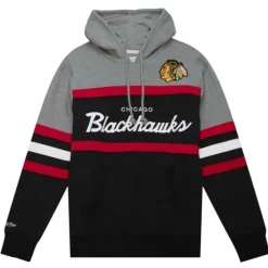 Apparel Mitchell & Ness Hoodies & Sweatshirts-Headcoach Hoody Chicago Blackhawks