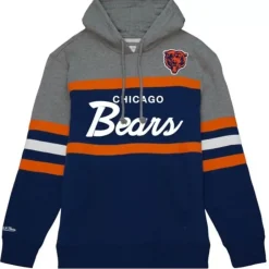 Apparel Mitchell & Ness Hoodies & Sweatshirts-Headcoach Hoody Chicago Bears