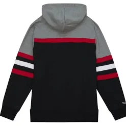 Apparel Mitchell & Ness Hoodies & Sweatshirts-Headcoach Hoody Chicago Bulls