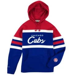 Apparel Mitchell & Ness Hoodies & Sweatshirts-Headcoach Hoody Chicago Cubs