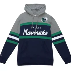 Apparel Mitchell & Ness Hoodies & Sweatshirts-Headcoach Hoody Dallas Mavericks