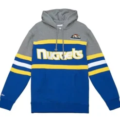 Apparel Mitchell & Ness Hoodies & Sweatshirts-Headcoach Hoody Denver Nuggets