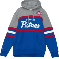 Apparel Mitchell & Ness Hoodies & Sweatshirts-Headcoach Hoody Detroit Pistons
