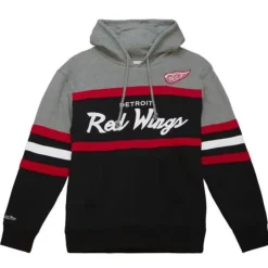Apparel Mitchell & Ness Hoodies & Sweatshirts-Headcoach Hoody Detroit Red Wings
