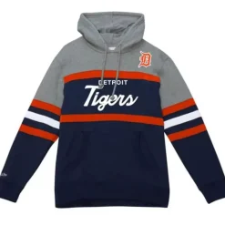 Apparel Mitchell & Ness Hoodies & Sweatshirts-Headcoach Hoody Detroit Tigers