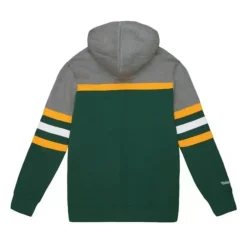 Apparel Mitchell & Ness Hoodies & Sweatshirts-Headcoach Hoody Green Bay Packers