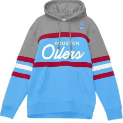 Apparel Mitchell & Ness Hoodies & Sweatshirts-Headcoach Hoody Houston Oilers