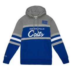 Apparel Mitchell & Ness Hoodies & Sweatshirts-Headcoach Hoody Indianapolis Colts