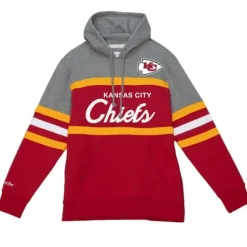 Apparel Mitchell & Ness Hoodies & Sweatshirts-Headcoach Hoody Kansas City Chiefs
