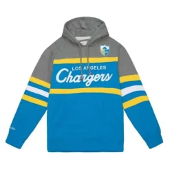 Apparel Mitchell & Ness Hoodies & Sweatshirts-Headcoach Hoody Los Angeles Chargers
