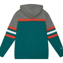 Apparel Mitchell & Ness Hoodies & Sweatshirts-Headcoach Hoody Miami Dolphins