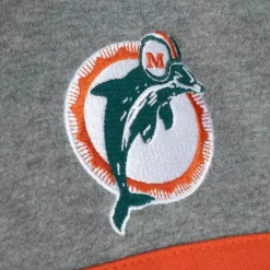 Apparel Mitchell & Ness Hoodies & Sweatshirts-Headcoach Hoody Miami Dolphins
