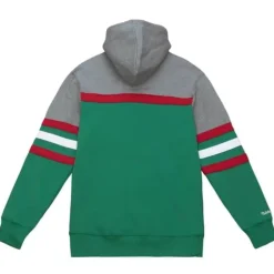Apparel Mitchell & Ness Hoodies & Sweatshirts-Headcoach Hoody Milwaukee Bucks