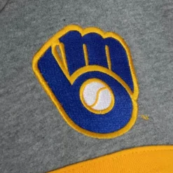 Apparel Mitchell & Ness Hoodies & Sweatshirts-Headcoach Hoody Milwaukee Brewers