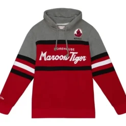 Apparel Mitchell & Ness Hoodies & Sweatshirts-Headcoach Hoody Morehouse College