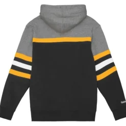 Apparel Mitchell & Ness Hoodies & Sweatshirts-Headcoach Hoody Pittsburgh Steelers