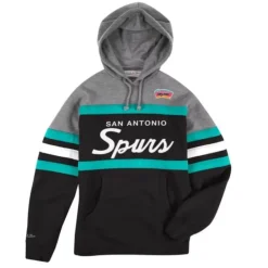 Apparel Mitchell & Ness Hoodies & Sweatshirts-Headcoach Hoody San Antonio Spurs