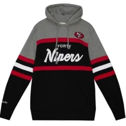 Apparel Mitchell & Ness Hoodies & Sweatshirts-Headcoach Hoody San Francisco 49Ers
