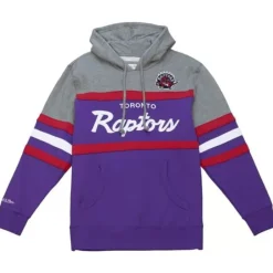 Apparel Mitchell & Ness Hoodies & Sweatshirts-Headcoach Hoody Toronto Raptors
