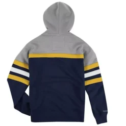 Apparel Mitchell & Ness Hoodies & Sweatshirts-Headcoach Hoody University Of Michigan