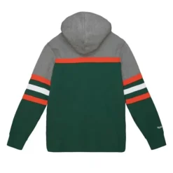 Apparel Mitchell & Ness Hoodies & Sweatshirts-Headcoach Hoody University Of Miami